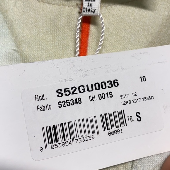 100% MAISON MARTIN MAGIELA OVERSIZED DISTRESSED NECK FAUX ZIP JACKET DESIGN MM6 - Picture 10 of 12